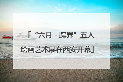 “六月 - 跨界”五人绘画艺术展在西安开幕