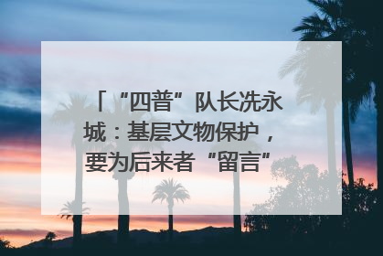 “四普”队长冼永城：基层文物保护，要为后来者“留言”｜文化中国行·我在广东找文物