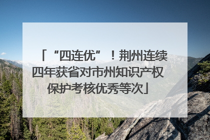 “四连优”！荆州连续四年获省对市州知识产权保护考核优秀等次