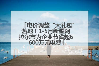 电价调整“大礼包”落地！1-5月新疆阿拉尔市为企业节省超6600万元电费