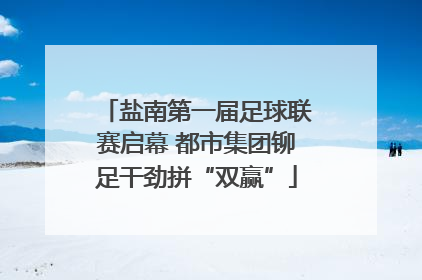盐南第一届足球联赛启幕 都市集团铆足干劲拼“双赢”