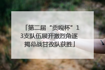 第二届“贡嘎杯”13支队伍展开激烈角逐 揭幕战甘孜队获胜