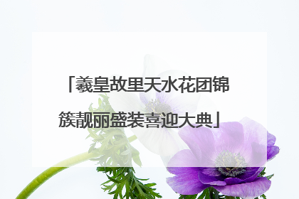 羲皇故里天水花团锦簇靓丽盛装喜迎大典