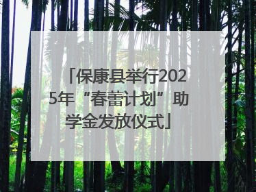 保康县举行2025年“春蕾计划”助学金发放仪式