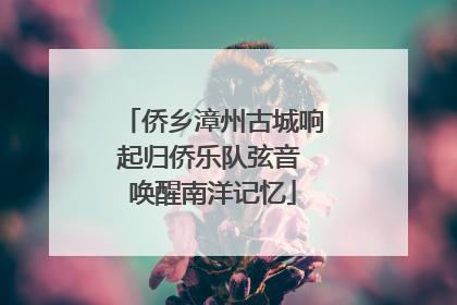 侨乡漳州古城响起归侨乐队弦音 唤醒南洋记忆