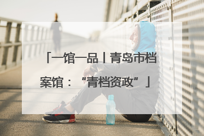 一馆一品丨青岛市档案馆：“青档资政”