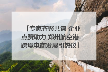 专家齐聚共谋 企业点赞助力 郑州航空港跨境电商发展引热议