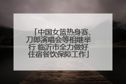 中国女篮热身赛、刀郎演唱会等相继举行 临沂市全力做好住宿餐饮保障工作