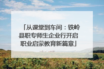 从课堂到车间：铁岭县职专师生企业行开启职业启蒙教育新篇章