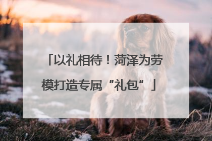 以礼相待！菏泽为劳模打造专属“礼包”