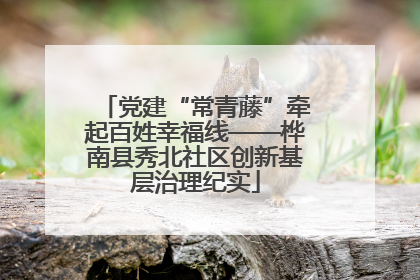 党建“常青藤”牵起百姓幸福线——桦南县秀北社区创新基层治理纪实