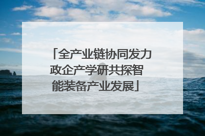 全产业链协同发力 政企产学研共探智能装备产业发展