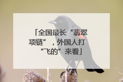 全国最长“翡翠项链”，外国人打“飞的”来看