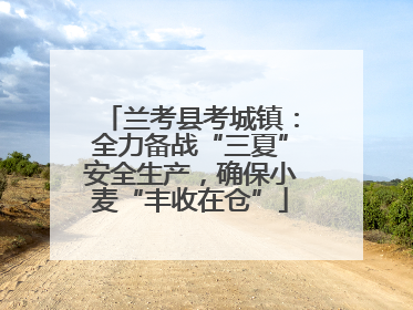 兰考县考城镇：全力备战“三夏”安全生产，确保小麦“丰收在仓”