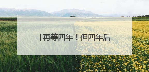 再等四年！但四年后的国足会更好吗？