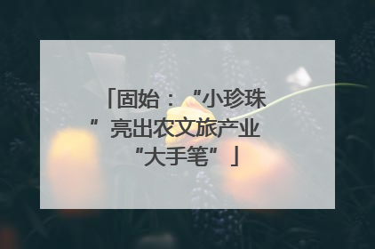 固始：“小珍珠”亮出农文旅产业“大手笔”