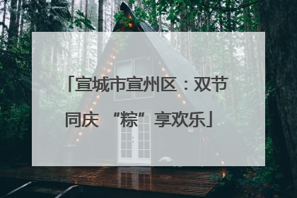 宣城市宣州区：双节同庆 “粽”享欢乐