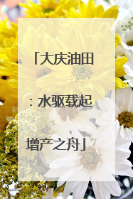 大庆油田：水驱载起增产之舟