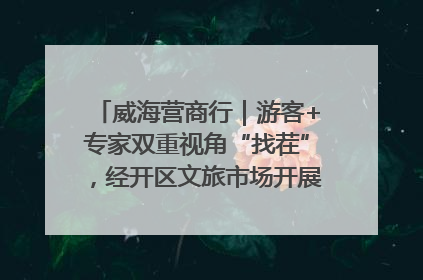 威海营商行｜游客+专家双重视角“找茬”，经开区文旅市场开展暑期前“体检”