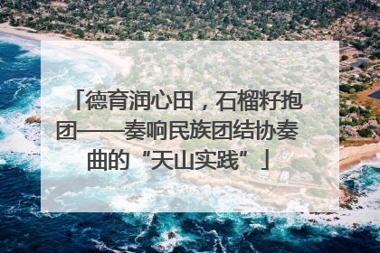 德育润心田，石榴籽抱团——奏响民族团结协奏曲的“天山实践”