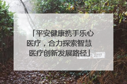 平安健康携手乐心医疗，合力探索智慧医疗创新发展路径
