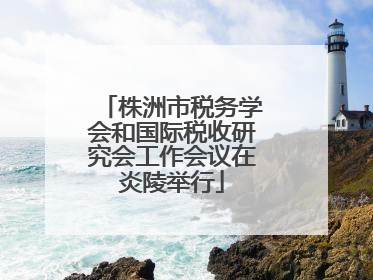 株洲市税务学会和国际税收研究会工作会议在炎陵举行