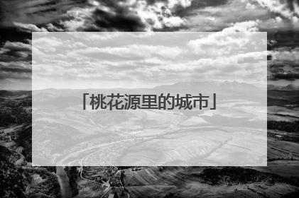 桃花源里的城市