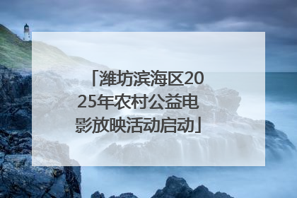 潍坊滨海区2025年农村公益电影放映活动启动