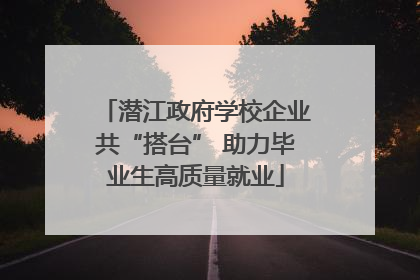潜江政府学校企业共“搭台” 助力毕业生高质量就业