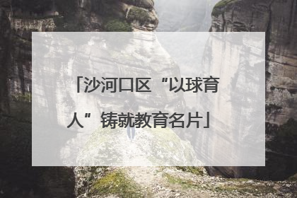沙河口区“以球育人”铸就教育名片