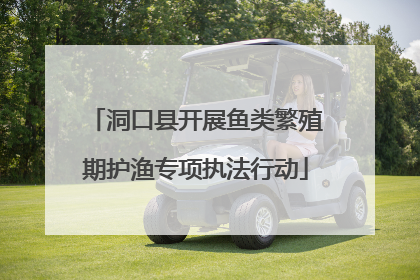 洞口县开展鱼类繁殖期护渔专项执法行动