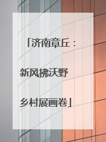 济南章丘：新风拂沃野 乡村展画卷