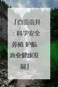 自贡贡井：科学安全养殖 护航渔业健康发展