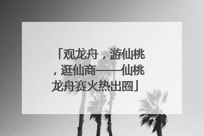 观龙舟，游仙桃，逛仙商——仙桃龙舟赛火热出圈