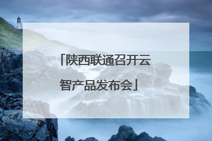 陕西联通召开云智产品发布会