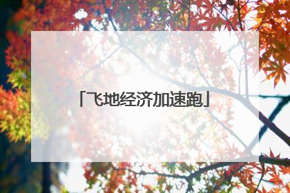 飞地经济加速跑