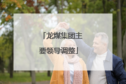 龙煤集团主要领导调整