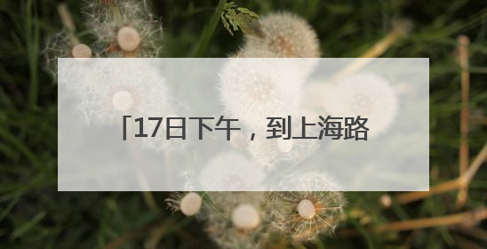 17日下午，到上海路万达广场“问招”去