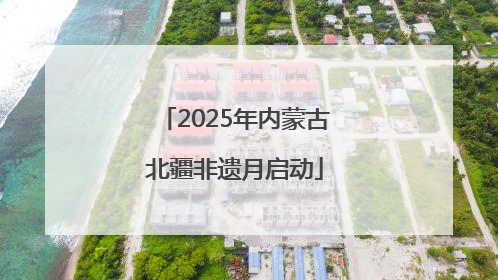 2025年内蒙古北疆非遗月启动