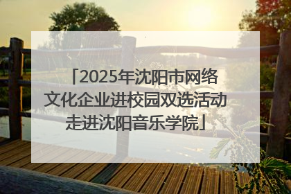 2025年沈阳市网络文化企业进校园双选活动走进沈阳音乐学院