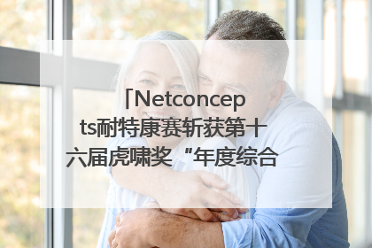 Netconcepts耐特康赛斩获第十六届虎啸奖“年度综合服务商”大奖